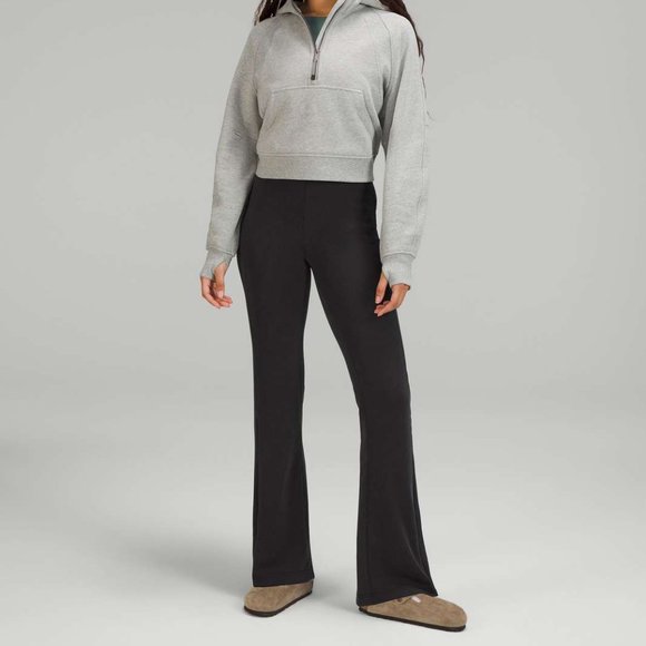 lululemon athletica Pants - Lululemon Brushed Softstreme Ribbed Zip Flared Pant 32.5"